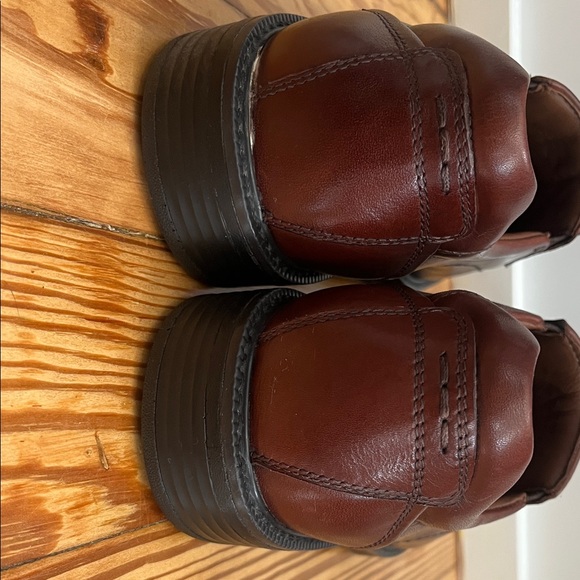 Johnston & Murphy Men's Rich Brown Leather Loafers Size 8.5 M - Picture 6 of 10